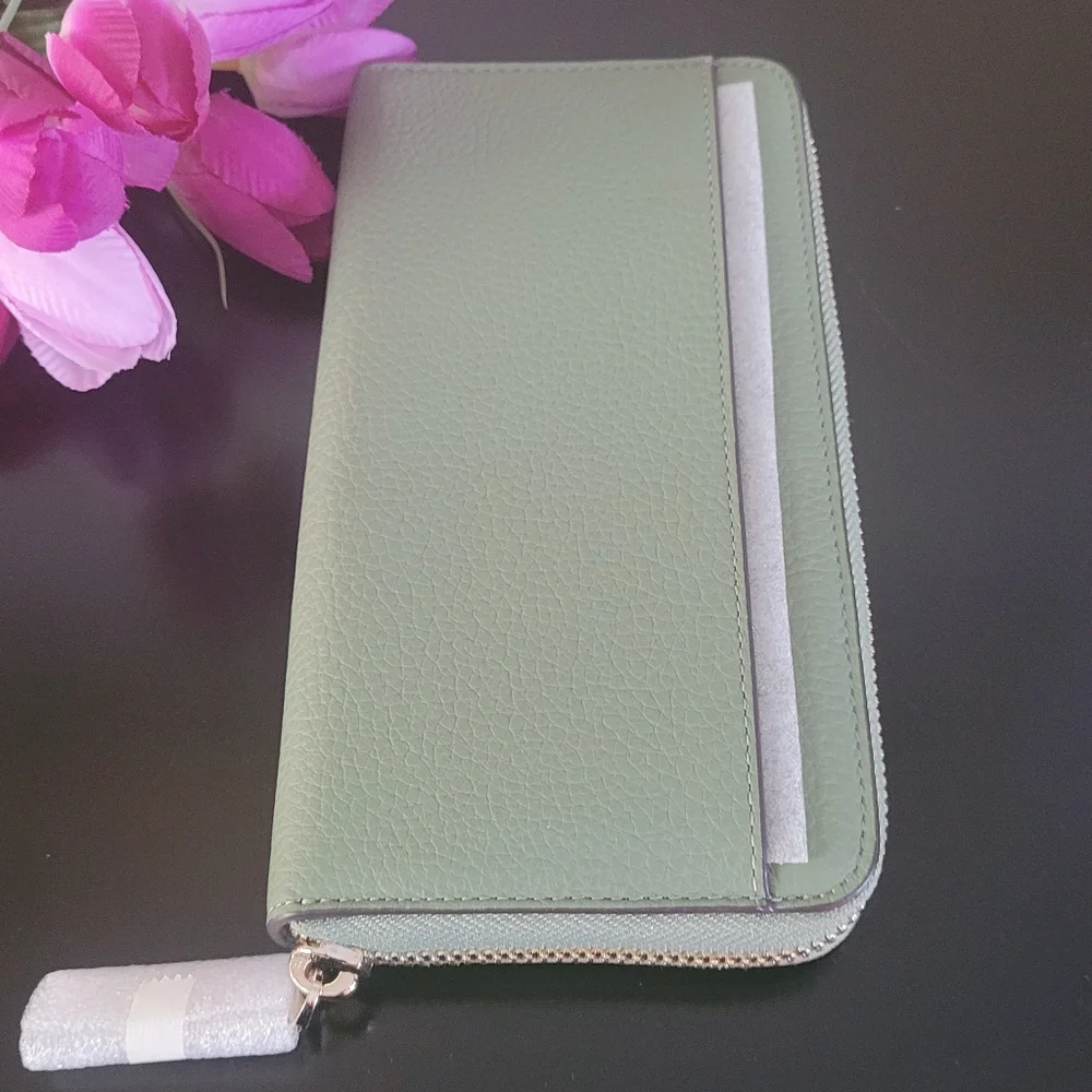 Kate Spade  Lena   Leather  Zip Around Continental Wallet - Picture 7 of 10